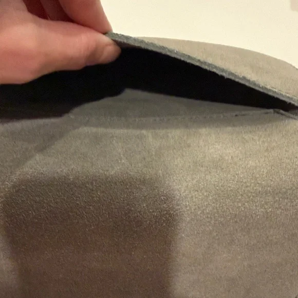 Madewell sage Suede Crossbody Bag - Picture 3 of 8